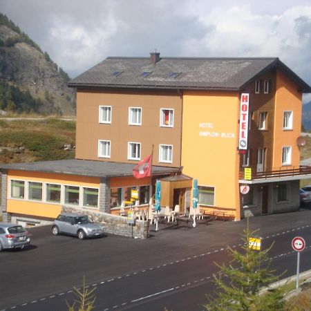 Hotel Simplon-Blick Exterior foto